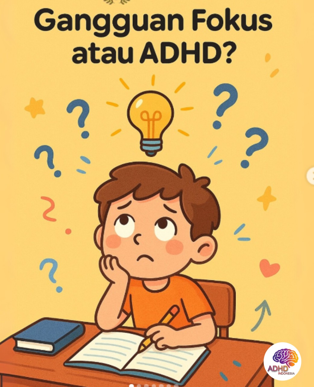 ADHD dan Kesulitan Fokus Anak: Edukasi untuk Keluarga di Kabupaten Maros