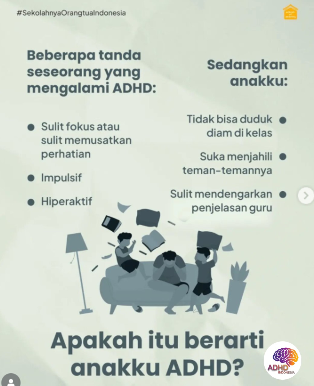 Ciri dan Gejala ADHD pada Anak Usia Dini di Kabupaten Maros